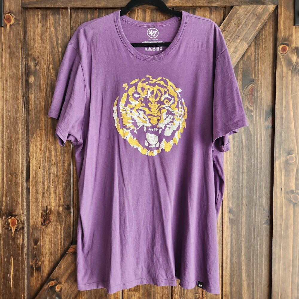 '47 Brand NCAA LSU Tigers T-Shirt XXL